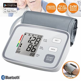 Medidor de Tensão Arterial Mediclever com Bluetooth - 1
