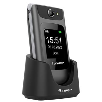 Telefone para Idosos Funker C250 COMFORT POWER 4G | Cinzento - 1