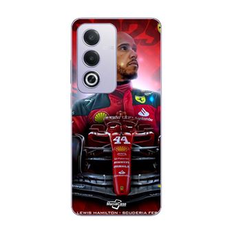 Capa Maniacase para Oppo A80 | Lewis Hamilton Ferrari oficial - 1