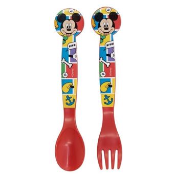 Conjunto de Talheres Storo Disney Mickey Mouse | Colher e Garfo - 1