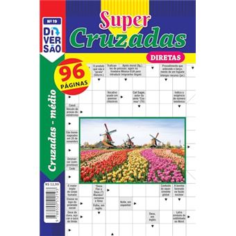 Livro Coquetel Diversão Super Cruzadas Diretas Ed 19 - 1