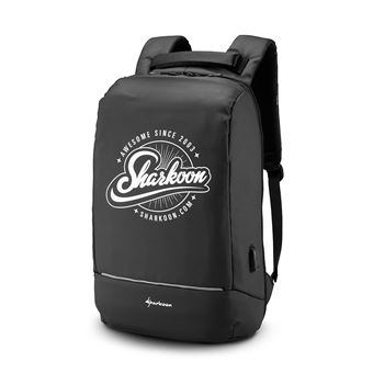 Mala para portáteis sharkoon backpack mochila preto - 1