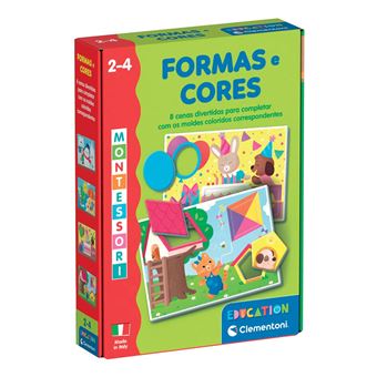Montessori - Formas e Cores Clementoni Education - 1