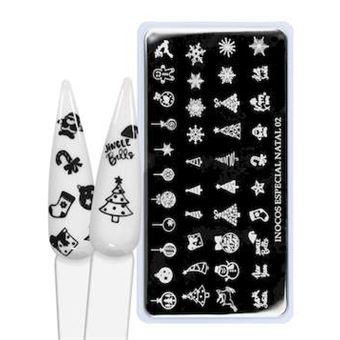 Placa de Carimbos Inocos Especial Natal 2 - 1