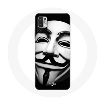 Capa Maniacase para Xiaomipoco M3 Pro Nós Somos Uma Legião de Máscara Anônima - 1