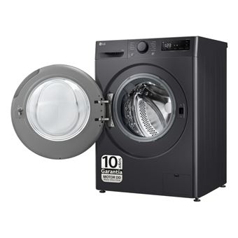 Máquina de Lavar Roupa LG F4WR5009A6M | 9 Kg | 1360 RPM | A | Preto - 1