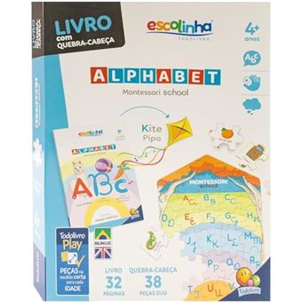 Montessori Escolinha Livro-Jogo - 1