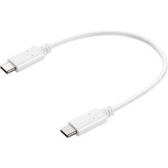 Cabo Usb Sandberg USB-C Charge Cable 0.2m | Branco - 1