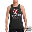 Camisola de Alças para Desporto The Flash Riddle | Preto | XXL