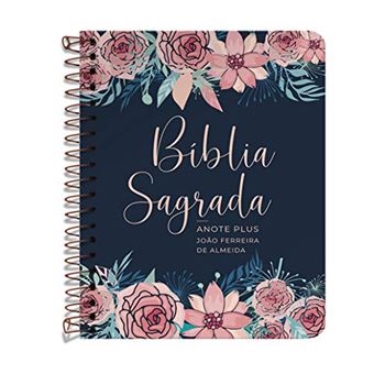 Bíblia Anote Plus Rc - Capa Rosas - 1