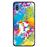 Capa Silicone Hapdey Para Samsung Galaxy A40 2019 Design Jogadores de Futebol Abstratos MultiColoridos Flexível Em TPU - Preto_0