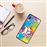 Capa Silicone Hapdey Para Samsung Galaxy A40 2019 Design Jogadores de Futebol Abstratos MultiColoridos Flexível Em TPU - Preto_1