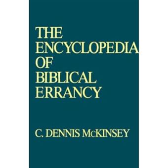 An Encyclopedia of Biblical Errancy - Hardback - 1995 - 1