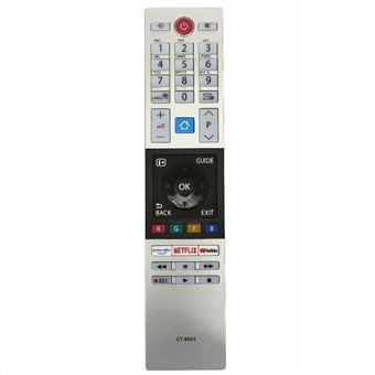 Comando Remoto Dishiqing para Toshiba LED HDTV CT-8533 CT-8543 CT-8528 pi | Branco - 1