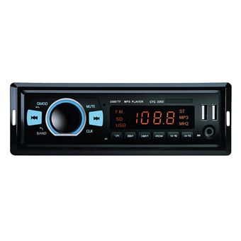 Auto-Rádio MP3 Bluetooth PERVOI CTC-2202 | Preto - 1