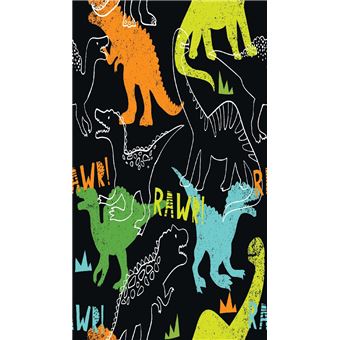 Tapete Impresso Dinosaurs 1 Homemania | para crianças | Não escorrega | de Poliéster, Algodão | 60 x 100 cm - 1