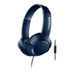 auricular para telemóvel Philips SHL3075BL/00 Fita de cabeça Binaural Com fios Azul