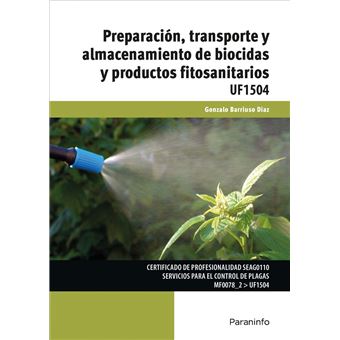 Preparación, Transporte Y Almacenamiento Biocidas Y Productos Fitosanitarios - 1