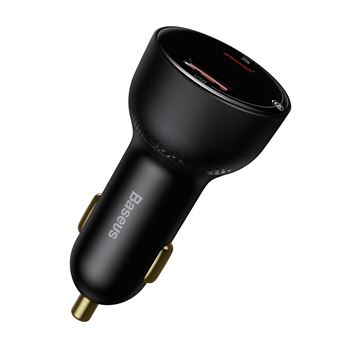 Carregador Isqueiro BASEUS CCZX-01 U+C | 100W - Preto - 1