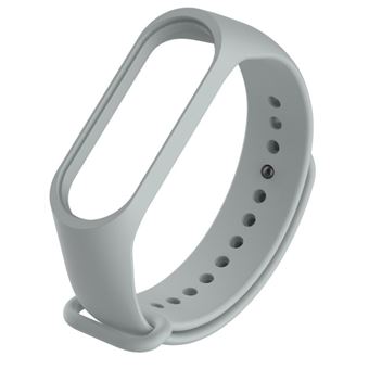 Bracelete Magunivers de Silicone Cinza para Xiaomi Mi Band 4