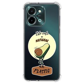Capa de silicone TUMUNDOSMARTPHONE anti-choque para design Vivo Y28 4G com desenhos de bunda natural - 1