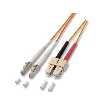 cabo de fibra ótica Lightwin LDP-50 LC-SC 10.0  10 m Laranja - 1
