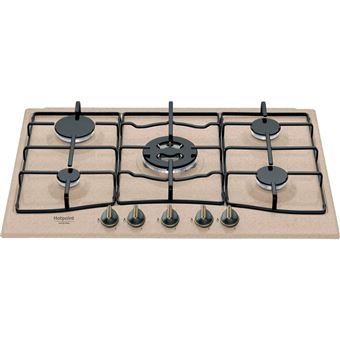 Placa a Gás Hotpoint PCN 750 T (AV) R /HA | 75 cm | 5 Zonas | Aveia - 1