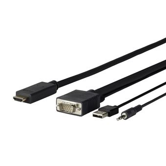 Adaptador de Cabo de Vídeo Vivolink PROVGAHDMI1 | Preto - 1