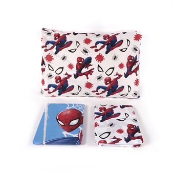 Jogo de Lençóis com Almofada Marvel Homem Aranha - 1