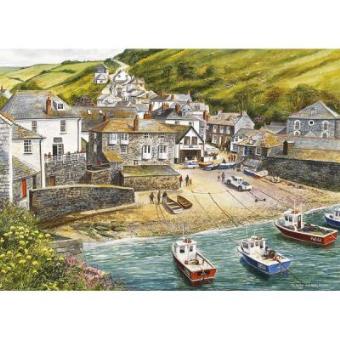 Port Isaac Jigsaw Puzzle 500 Pieces Gibsons Games