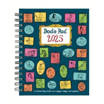 The Dodo Pad Mini  Pocket Diary 2025  Week To View Calendar Year - 1
