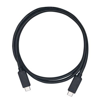 Cabo Usb QNAP USB3.1 GEN2 10G 1.0M TYPE-C TO TYPE-C CABLE | Preto - 1