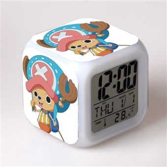 Despertador Infantil HSMY | LED | Multifuncional Colorido | One Piece 45 - 1