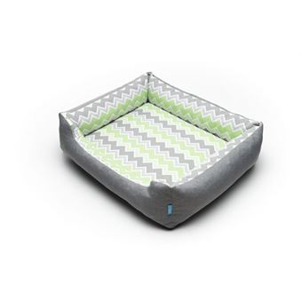 Cama LuBen Spring Chevron para Cão, Gato | XS - Verde - 1