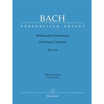 Oratorio de Noël BWV 248 (Allemand et Anglais) --- Chant et Piano - 1