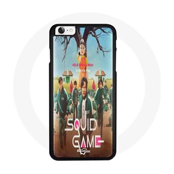 Capa Maniacase para Iphone 5 Squid Game Boneca Red Light Verde Light Postar - 1