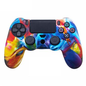 Capa HSMY Silicone para Comando PS4/Slim/Pro - Multicolorido 3 - 1