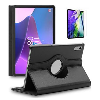 Kit Capa Proteção Rotativa 360 + Película Protectora de Hydrogel Frente Gift4Me para Lenovo Tab P11 (Gen 2) | Preto - 1