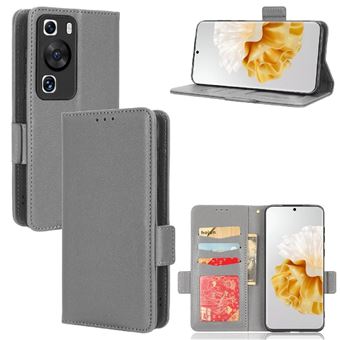 Capa FOXDOCK para Huawei P60/P60 Pro | Prova de Choque | Magnética| TPU | Suporte para Cartão | Cinza - 1