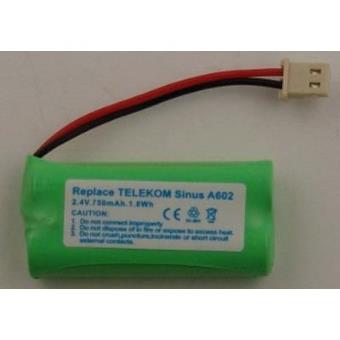 Bateria para Telefone Telekom A602 Touch - 2,4V 750mah 1,8Wh NiMH - 0,026g - 1