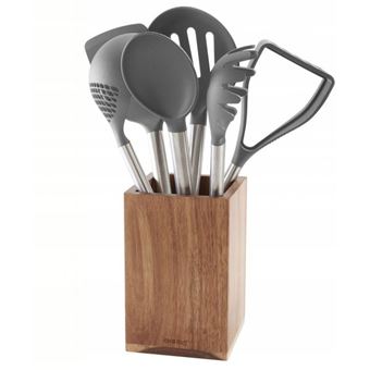 Conjunto de Utensílios de Cozinha Kinghoff KH-1325 | Acácia Antirriscos - 1