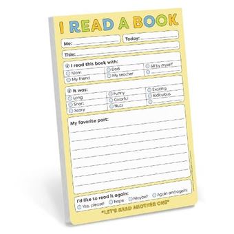 Knock Knock Kids I Read A Book Playtime Pads - 1