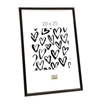 Moldura Basic Line Deknudt S011S2 | 20X25 cm - Preto - 1