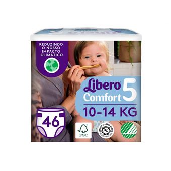 Fraldas Libero Comfort | T5 | 10-14kg | 46 Unidades - 1