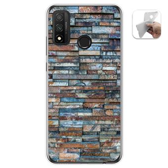 Capa Tumundosmartphone de Gel TPU para Huawei P Smart 2020 Brick design 05 desenhos - 1