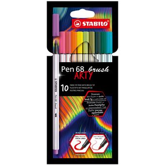 Stabilo Pen 68 – Pennarello In Feltro Di Alta Qualità – Colore Lilla, Punta Fine, Per Scuola, Ufficio E Hobby Creativi, Penna Singola