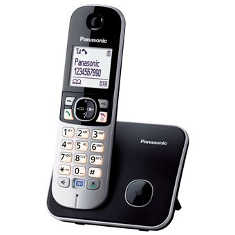 Telefone Dect Panasonic KX-TG6811GB | Preto - 1