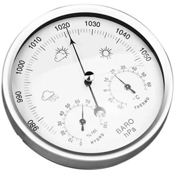 Estação Meteorológica 3 em 1 CO-Phénix | Barómetro | Termómetro | Higrómetro | Utilização em interiores - 1