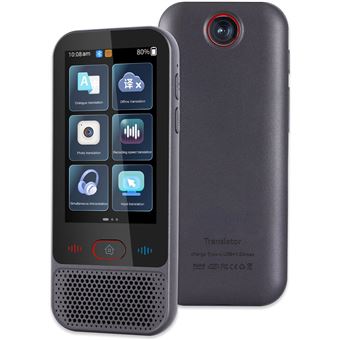 Tradutor de Voz Inteligente Touch Royal Bailey M30 | Voz Online 139 Países | Voz Offline 13 Países | Preto - 1