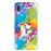 Capa Hapdey Para Samsung Galaxy A40 2019 Design Jogadores de Futebol Abstratos Multicoloridos Capa de Silicone Flexível Em TPU - Transparente_0
